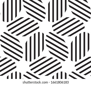 Seamless pattern with oblique black segments(ellipses)