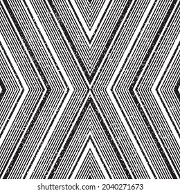 Nahtloses Muster mit schrägen schwarzen Streifen _3_. Nahtlose Vektorgrafik eps10.