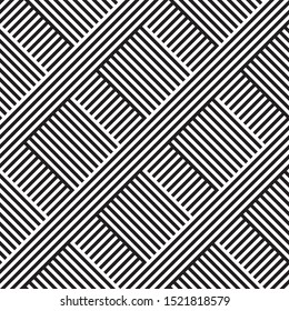 Seamless pattern with oblique black stripes.