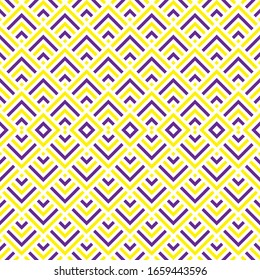 Seamless pattern with oblique colored bands