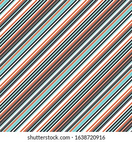 Seamless pattern with oblique colored segments.