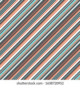 Seamless pattern with oblique colored segments.