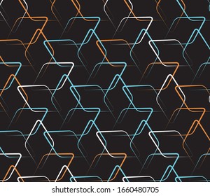 Patrón transparente con segmentos de color oblicuo