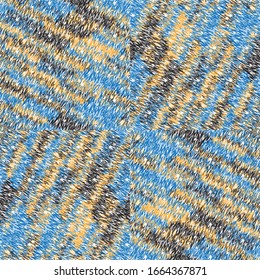 Seamless pattern with oblique colored segments