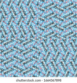 Patrón transparente con segmentos de color oblicuo