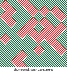 seamless pattern with oblique colored stripes