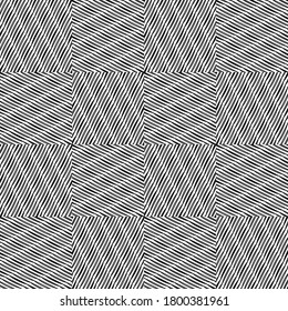 Seamless pattern with oblique gray segments
