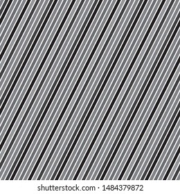 Seamless pattern with oblique gray stripes.