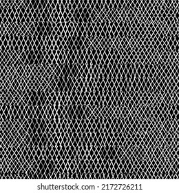 Ropa oblicua de patrón sin brillo para papel de textura sobre fondo negro, dibujado a mano. Se utiliza para imprimir en papel, tela, embalaje, papel pintado. Eps10.