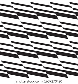 
Seamless pattern with oblique white bands