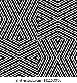 Seamless pattern with oblique white bands