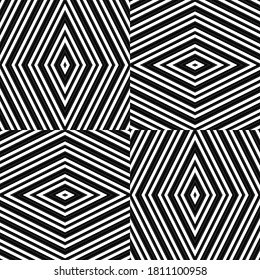 Seamless pattern with oblique white bands