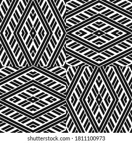 Seamless pattern with oblique white bands