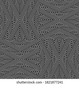 Seamless pattern with oblique white bands
