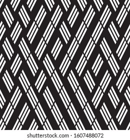 Seamless pattern with oblique white segments