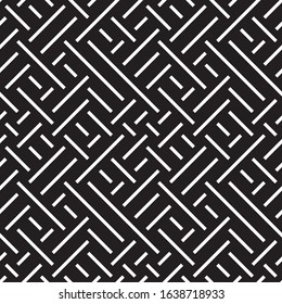 Seamless pattern with oblique white segments.