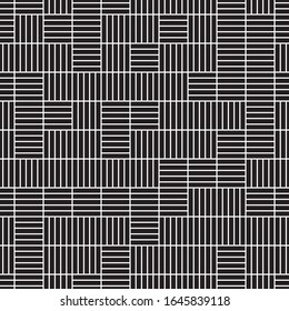 Seamless pattern with oblique white segments