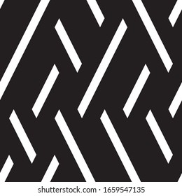 Seamless pattern with oblique white segments