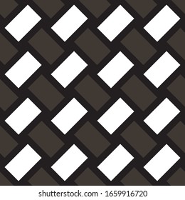 Seamless pattern with oblique white segments