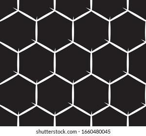 Seamless pattern with oblique white segments