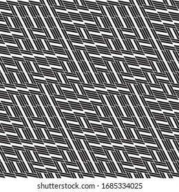 Seamless pattern with oblique white segments