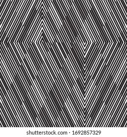 Seamless pattern with oblique white segments