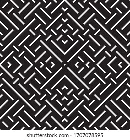 Seamless pattern with oblique white segments