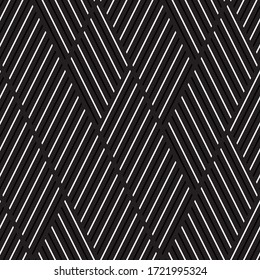 Seamless pattern with oblique white segments