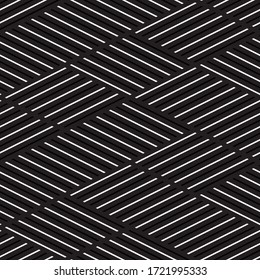 Seamless pattern with oblique white segments