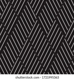 Seamless pattern with oblique white segments