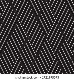 Seamless pattern with oblique white segments