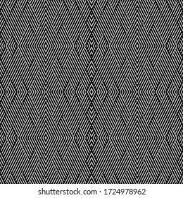 Seamless pattern with oblique white segments