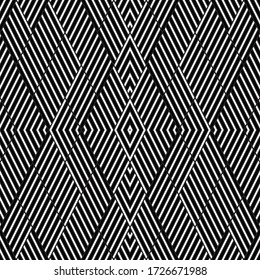 Seamless pattern with oblique white segments