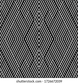 Seamless pattern with oblique white segments