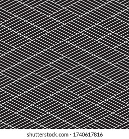 Seamless pattern with oblique white segments