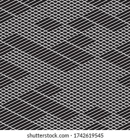 Seamless pattern with oblique white segments