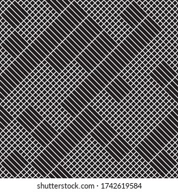 Seamless pattern with oblique white segments