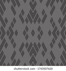 Seamless pattern with oblique white segments
