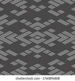Seamless pattern with oblique white segments