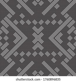 Seamless pattern with oblique white segments