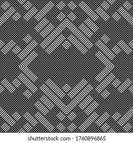Seamless pattern with oblique white segments