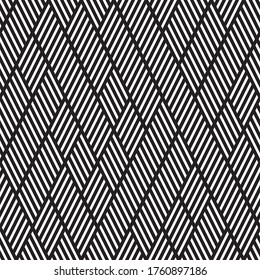 Seamless pattern with oblique white segments