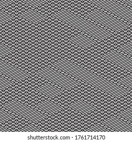 Seamless pattern with oblique white segments