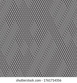 Seamless pattern with oblique white segments