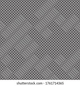 Seamless pattern with oblique white segments