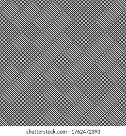 Seamless pattern with oblique white segments