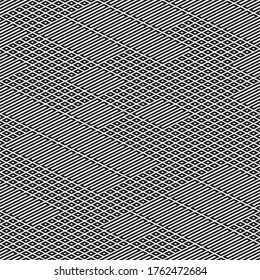 Seamless pattern with oblique white segments