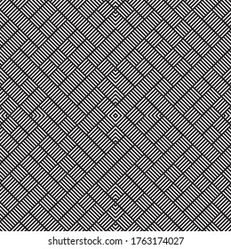 Seamless pattern with oblique white segments