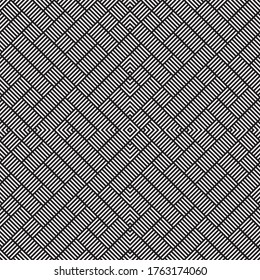Seamless pattern with oblique white segments