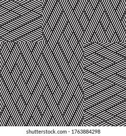 Seamless pattern with oblique white segments